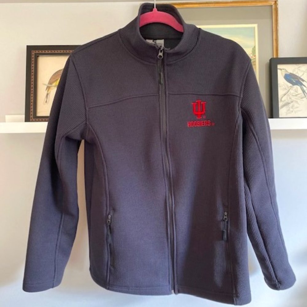 Slate Grey Men's Indiana University Jacket | Size S